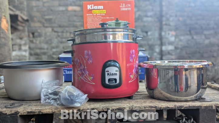 Kiam Ar Rice Cooker 2.8 Litter